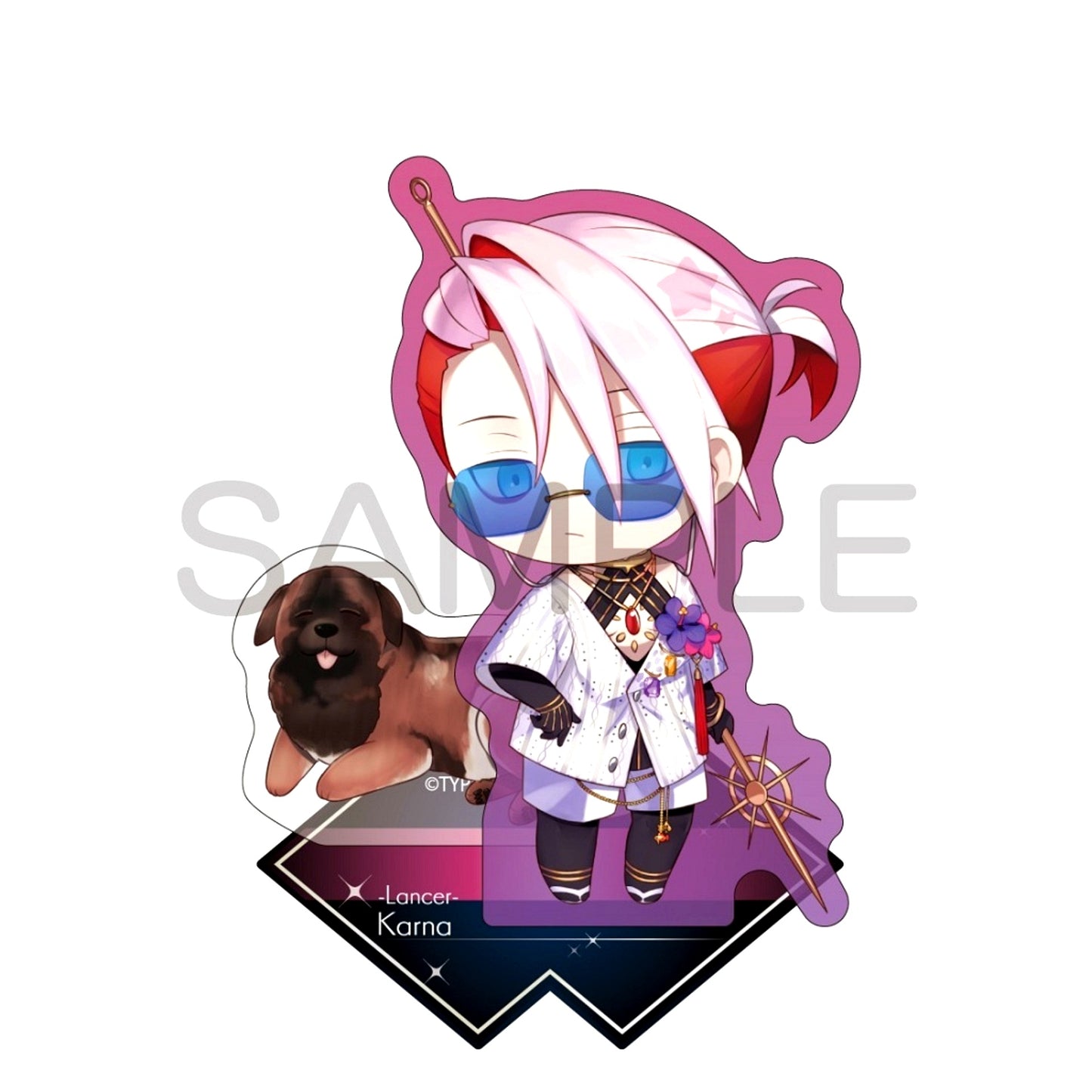 Lancer Karna Summer Outfit Fate/Grand Order Charatoria Can Vol.20 Charatoria Acrylic Stand [USED]