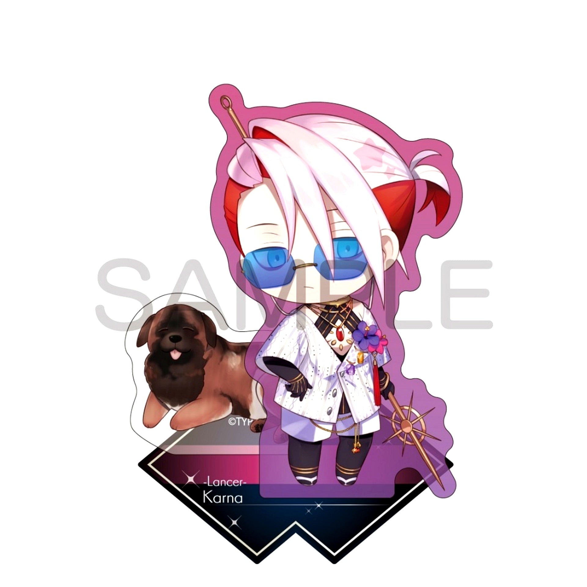 Lancer Karna Summer Outfit Fate/Grand Order Charatoria Can Vol.20 Charatoria Acrylic Stand [USED]