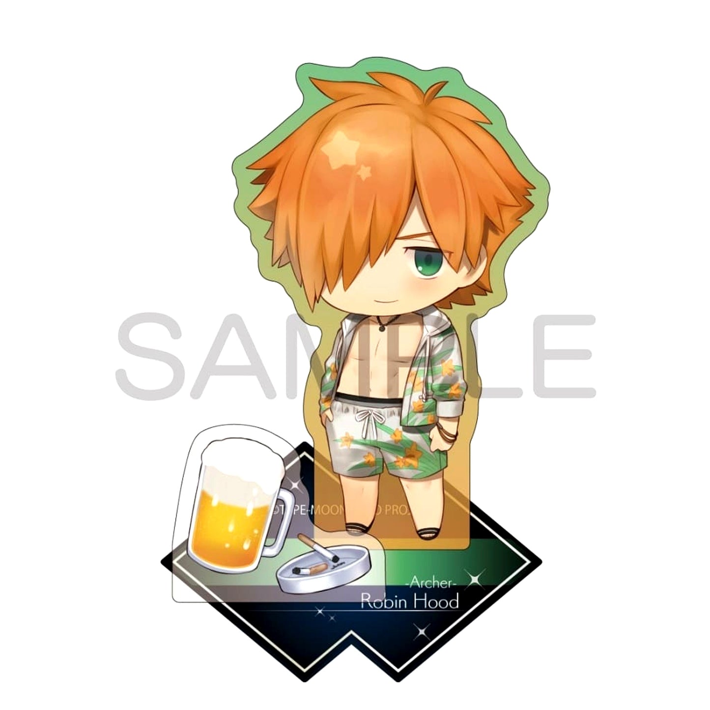 Fate/Grand Order Robin Hood Summer Hunter Charatoria Acrylic Stand Charatoria Can Vol.20 [USED]