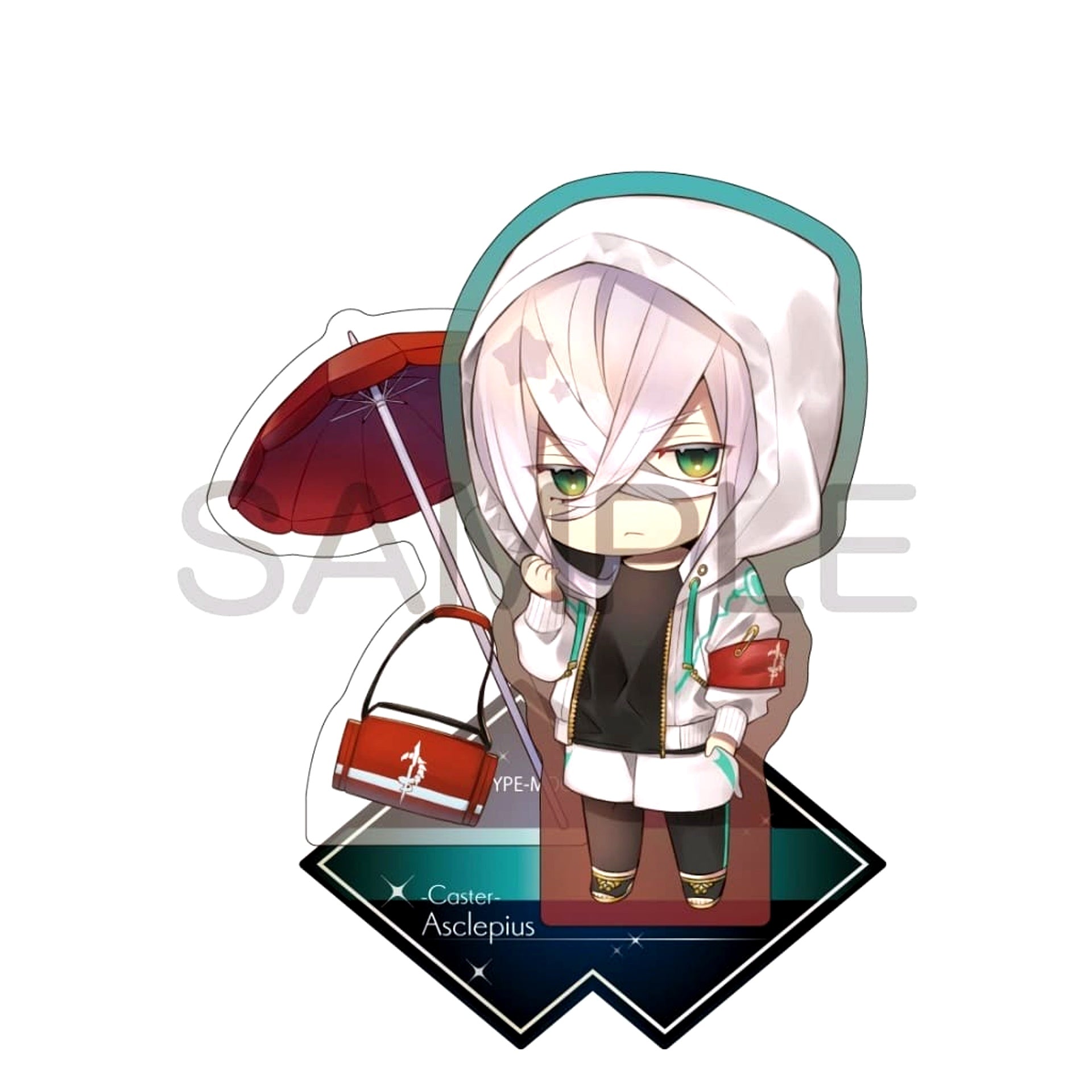Fate/Grand Order Asclepius Summer Rescue Charatoria Acrylic Stand Charatoria Can Vol.20 [USED]