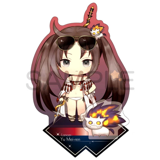Fate/Grand Order Yu Mei-ren Lancer Charatoria Acrylic Stand Charatoria Can Vol.20 [USED]