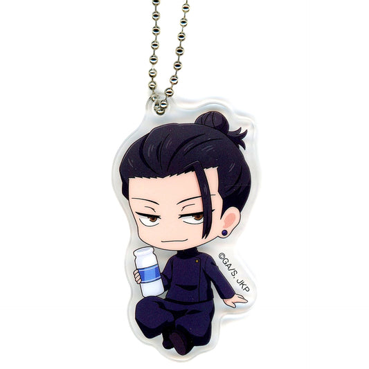 Suguru Geto Acrylic Keychain Theatrical Compilation Jujutsu Kaisen Hidden Inventory Premature Death Lawson Campaign [USED]