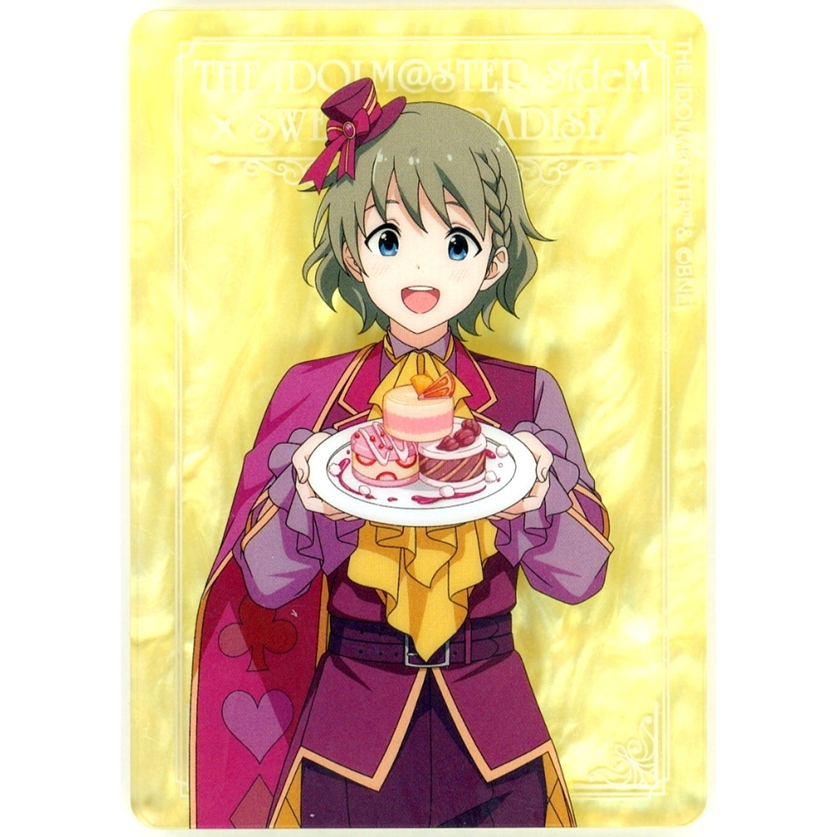 Makio Uzuki Acrylic Block THE IDOLM@STER SideM SWEETS PARADISE Vol. 2 [USED]