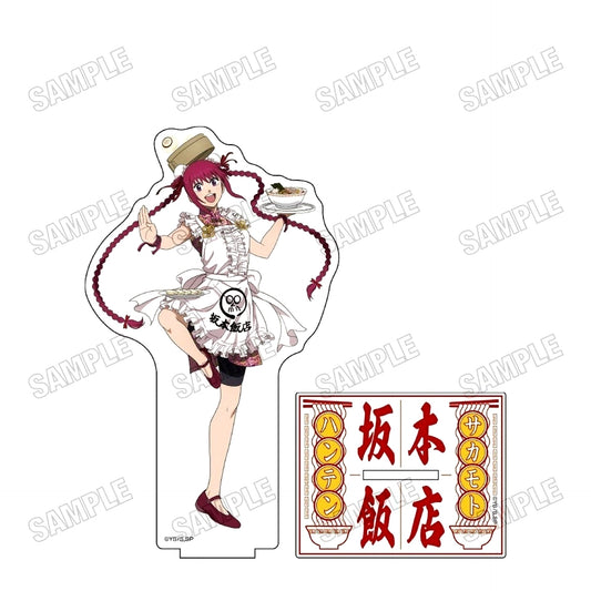 Lu Xiaotang Sakamoto Days x Tower Records Cafe 2025 Illustration BIG Acrylic Stand [USED]