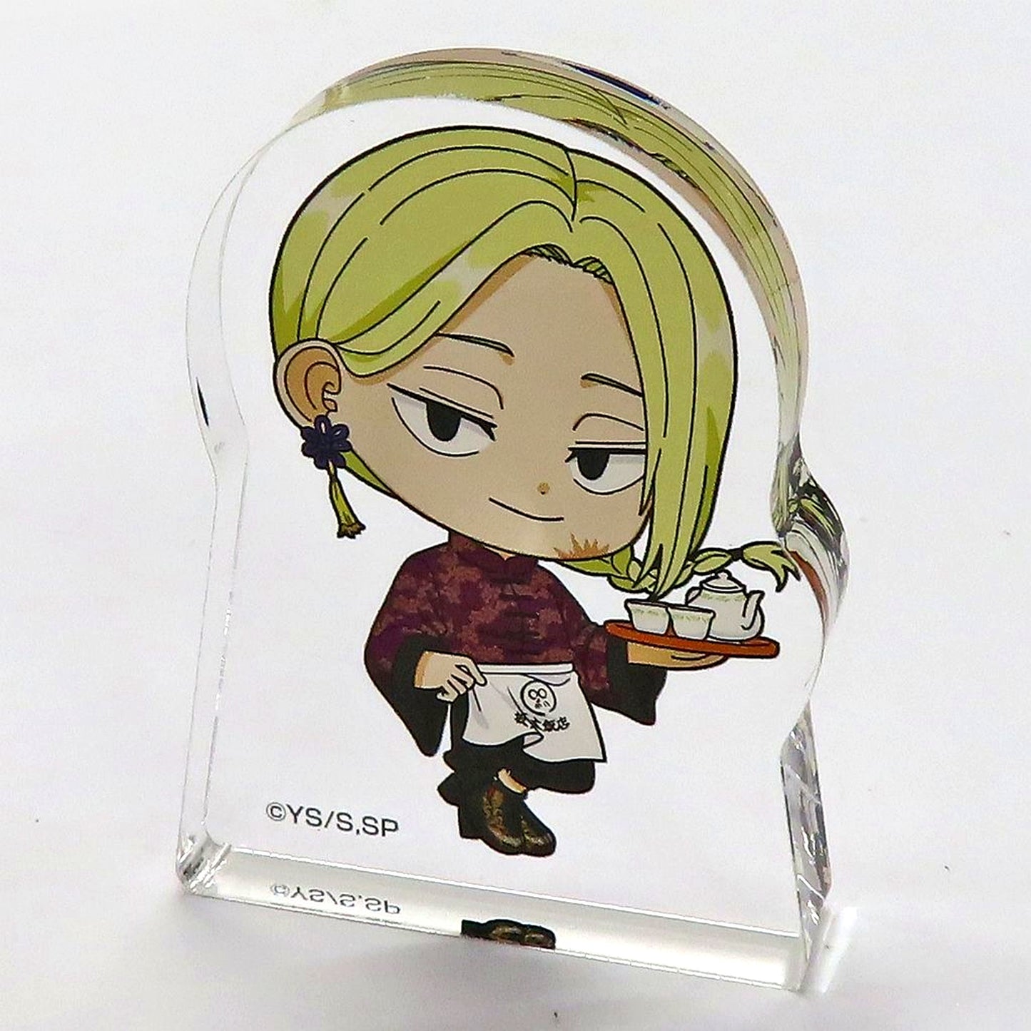 Shishiba Sakamoto Days x Tower Records Cafe 2025 Mini Character Illustration Acrylic Block Collection [USED]