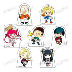 Set of 7 Sakamoto Days x Tower Records Cafe 2025 Illustration Mini Character Acrylic Block Collection [USED]