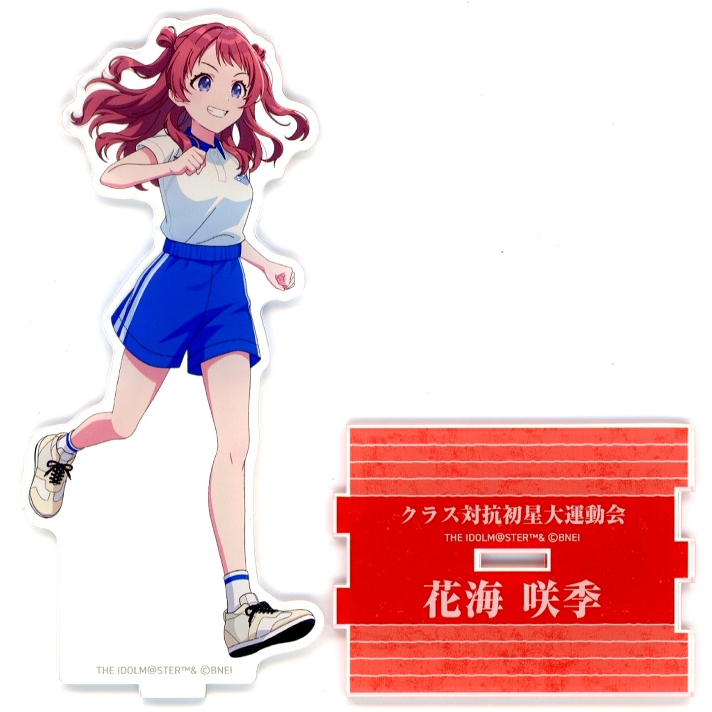 Saki Hanami Gakuen Idolmaster Official Acrylic Stand Class Match Hatsuboshi Grand Sports Festival [USED]