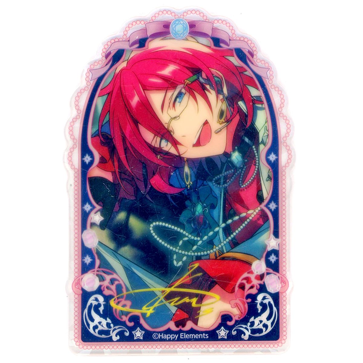 Ibara Saegusa Ensemble Stars!! Jewelry Plate Collection Vol.4 Acrylic Stand [USED]