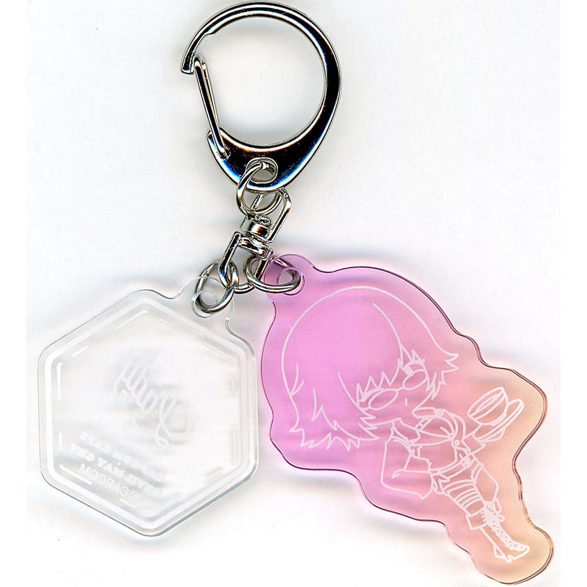 Devil May Cry 5 Lady Trading Acrylic Keychains Capcom Cafe Limited Keychains [USED]