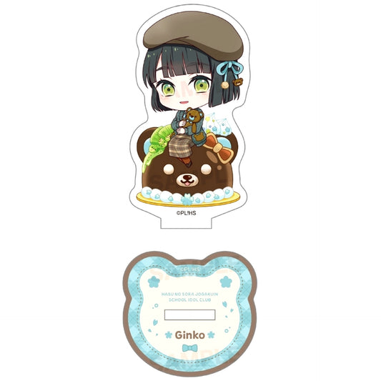 Ginko Momose Love Live! Hasunosora Girls' High School Idol Club Trading Acrylic Stand Chara Dolce Teddy Bear Ver. [USED]