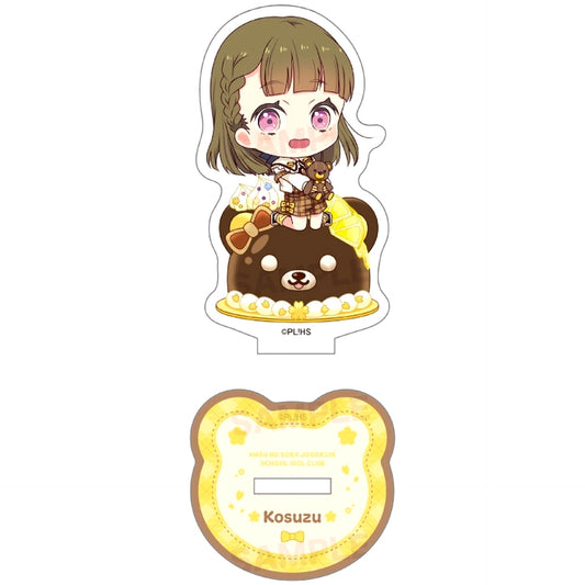 Kosuzu Kachimachi Love Live! Hasunosora Girls' High School Idol Club Trading Acrylic Stand Chara Dolce Teddy Bear Ver. [USED]
