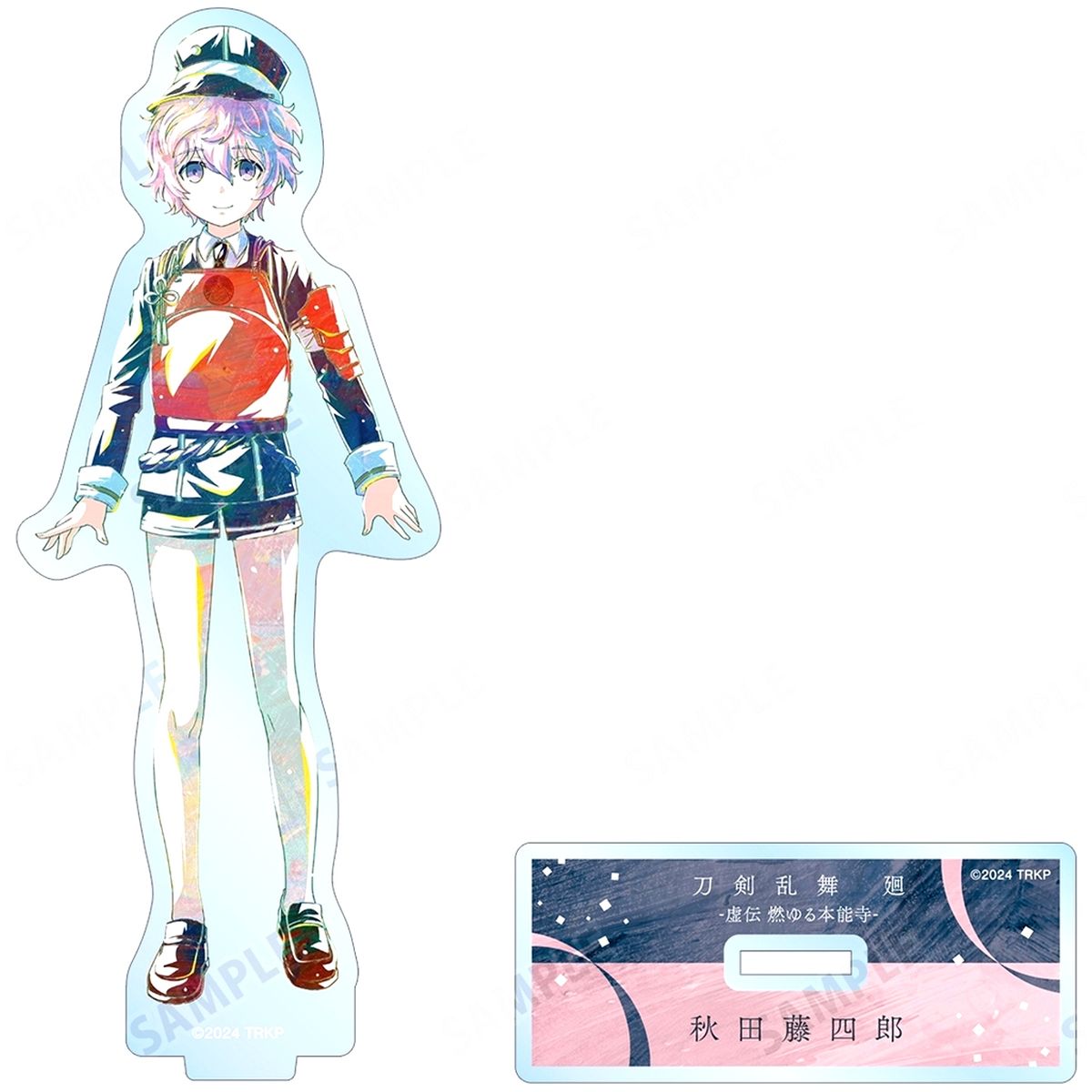 Akita Toushirou Touken Ranbu Kai Kyoden Ani-Art Part 1 BIG Acrylic Stand Burning Honnoji [USED]