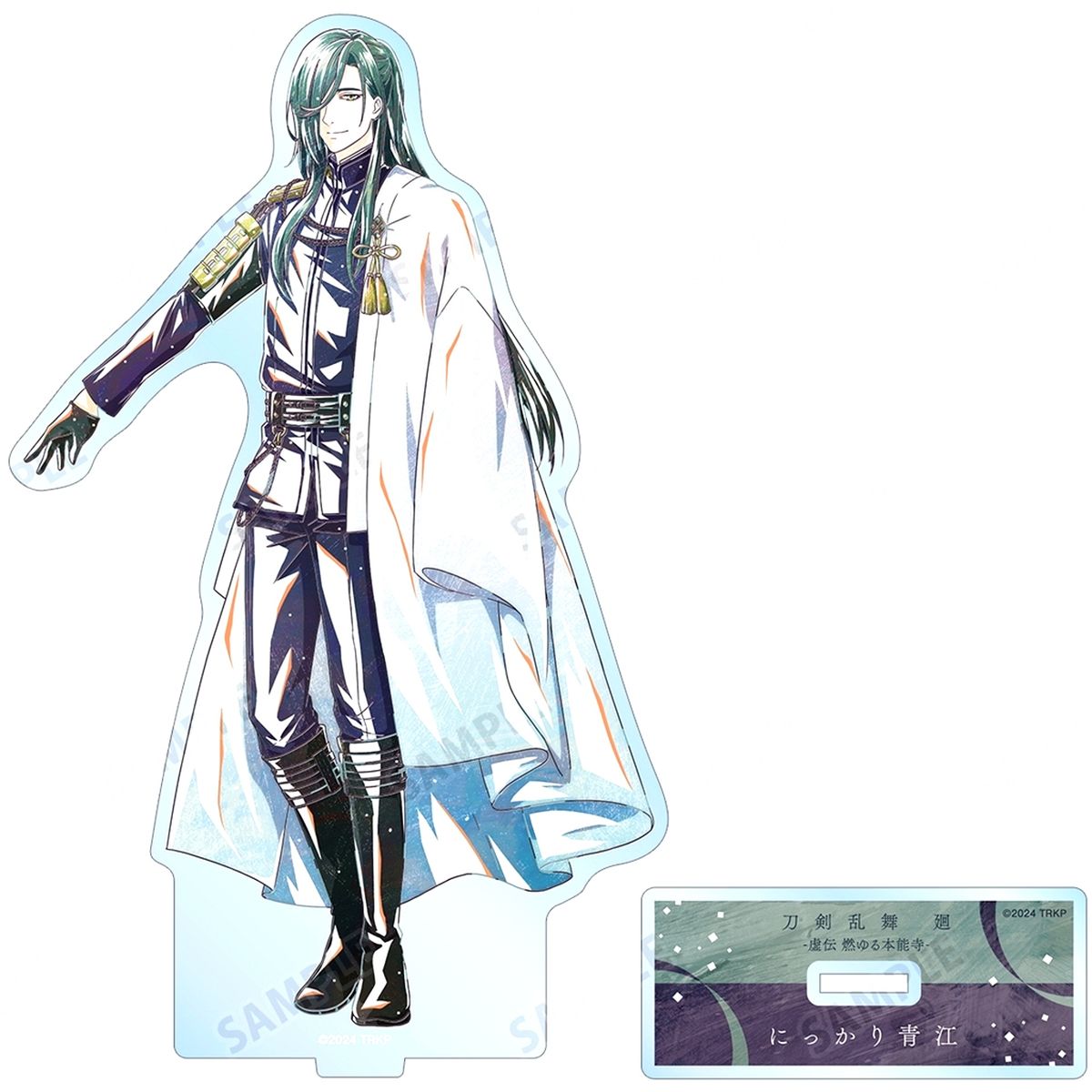 Nikkari Aoe Touken Ranbu Kai Kyoden Ani-Art Part 1 BIG Acrylic Stand Burning Honnoji [USED]