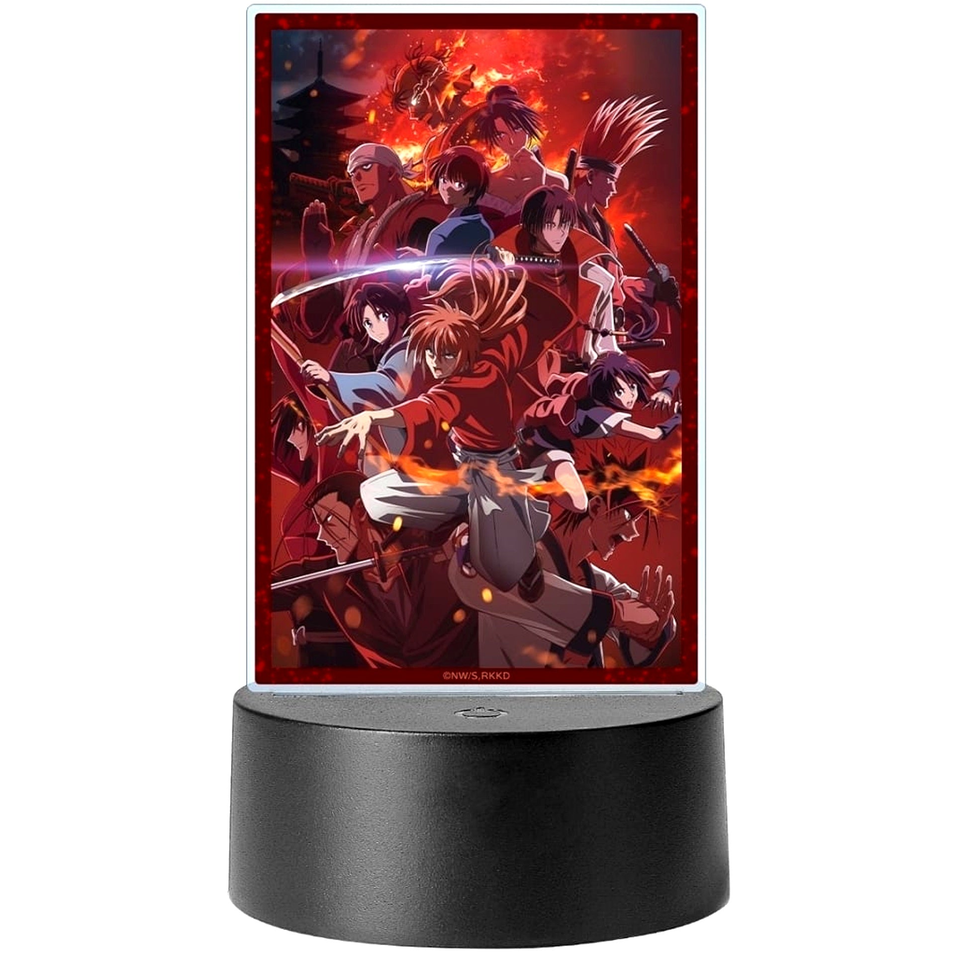 Rurouni Kenshin: Meiji Swordsman Romantic Story Kyoto Disturbance Key Visual Vol.2 Light-Up Acrylic Stand [USED]