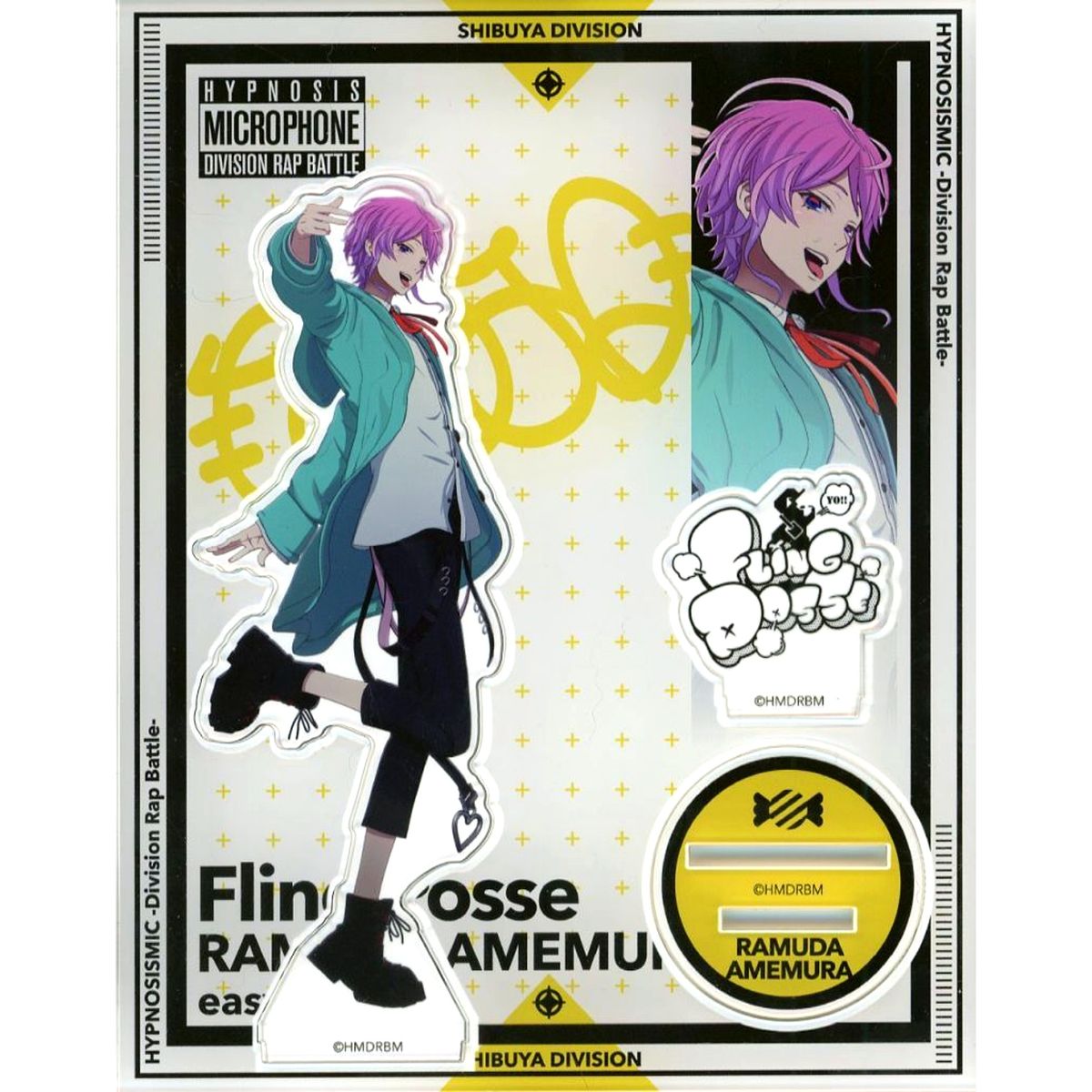 Ramuda Amemura Hypnosis Mic: Division Rap Battle Movie Acrylic Stand Division Leaders The movie ver. [USED]