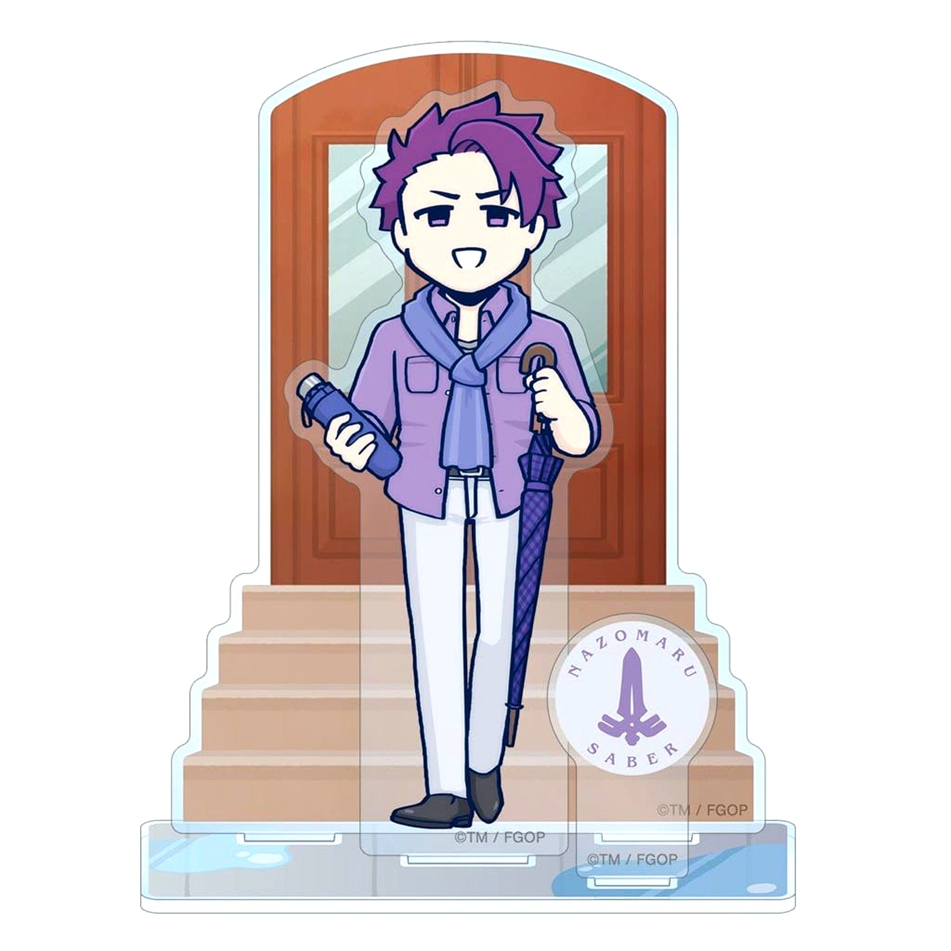 Lancelot Fate/Grand Order Fujimaru Ritsuka Doesn't Get It POP UP STORE in Loft Vol.2 Tsuchida Newly Drawn Between the Rains ver Parts Included BIG Acrylic Stand [USED]