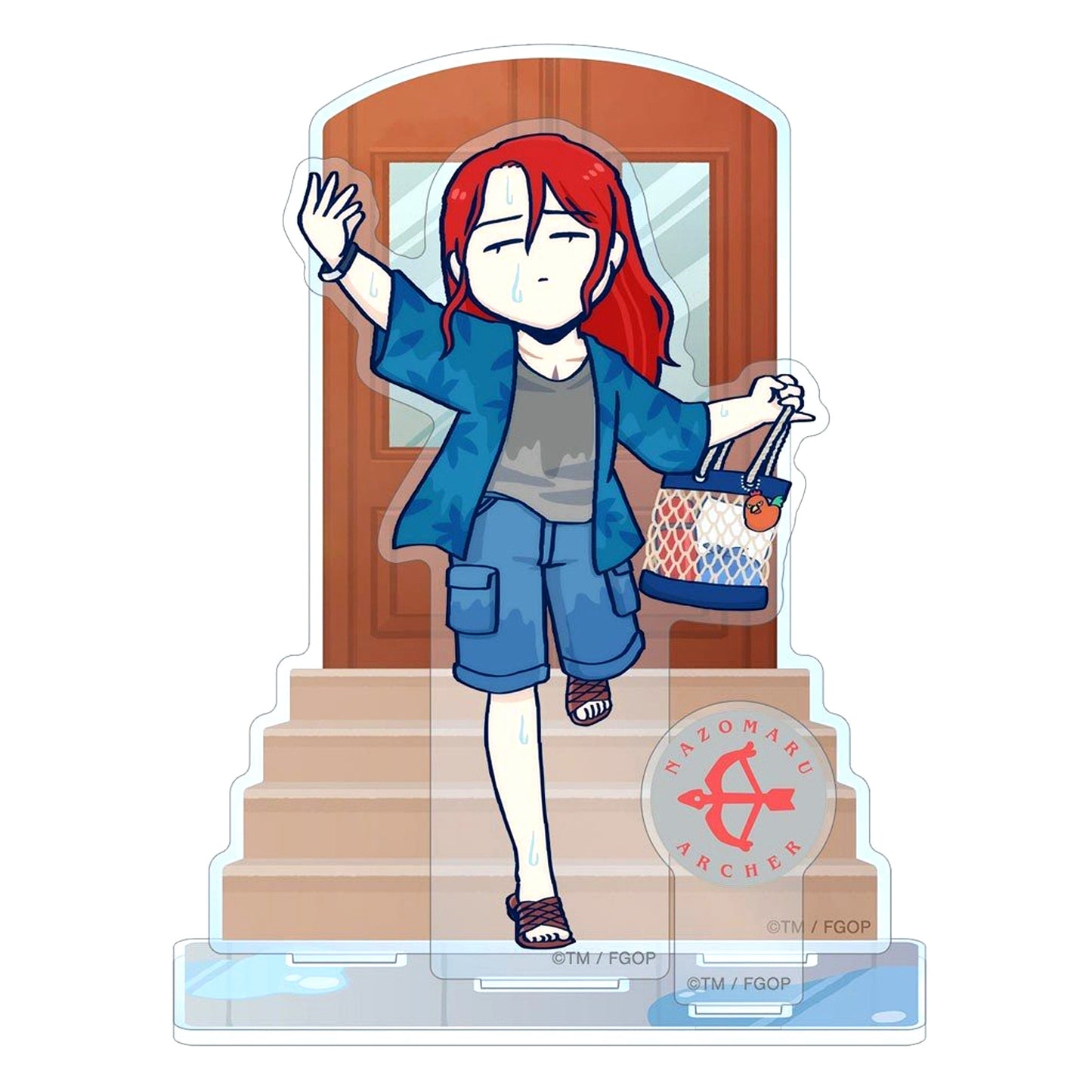 Tristan Tsuchida Illustration Between the Rainy Season Ver. BIG Acrylic Stand with Parts Fate/Grand Order Ritsuka Fujimaru Doesn't Get It POP UP STORE in Loft Vol. 2 [USED]