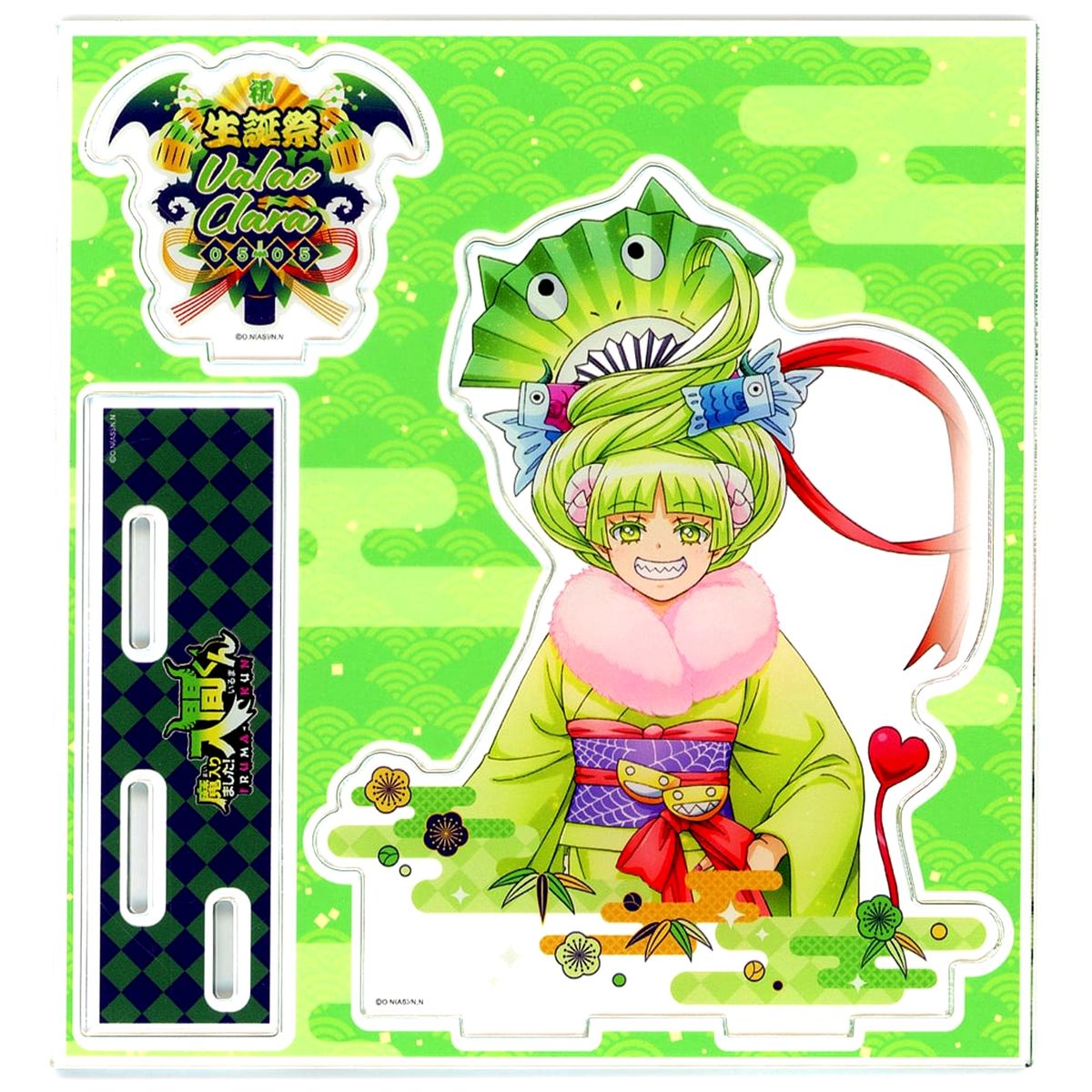 Valac Clara Acrylic Diorama Welcome to Demon School! Iruma-kun x AMO CAFE Clara Birthday Goods [USED]