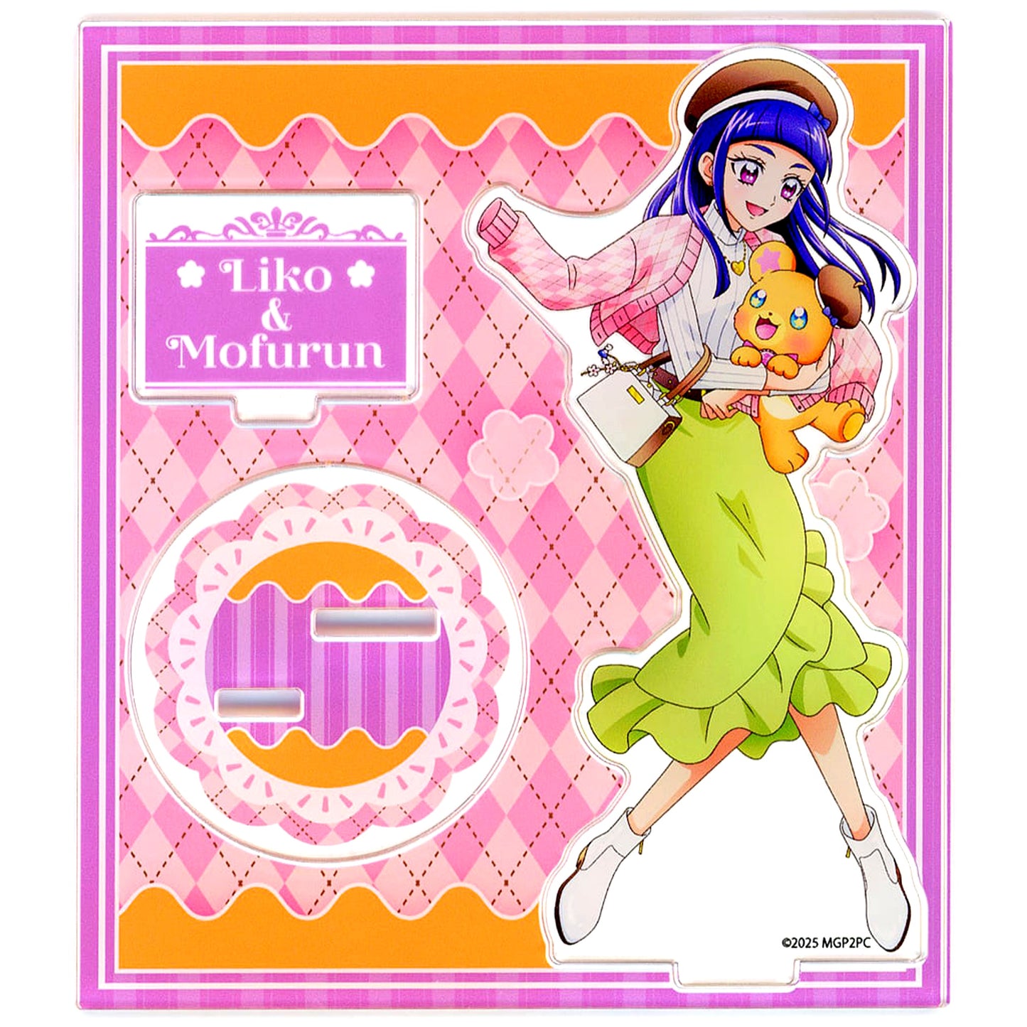 Liko Izayoi and Mofurun Witchy Precure!! ~MIRAI DAYS~ Goods Fair in Animate Acrylic Stand Spring Color Fashion [USED]