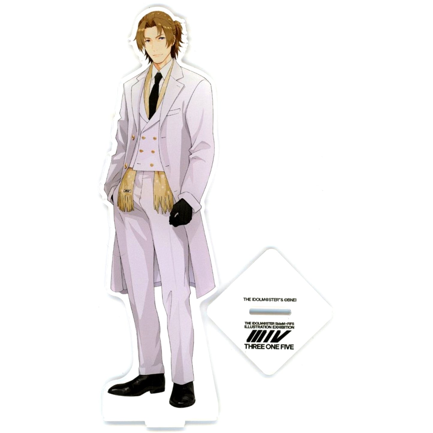 Jiro Yamashita Life-size White Acrylic Stand Idolmaster SideM x FiFS Illustration Exhibition Three One Five Vol.5 [USED]