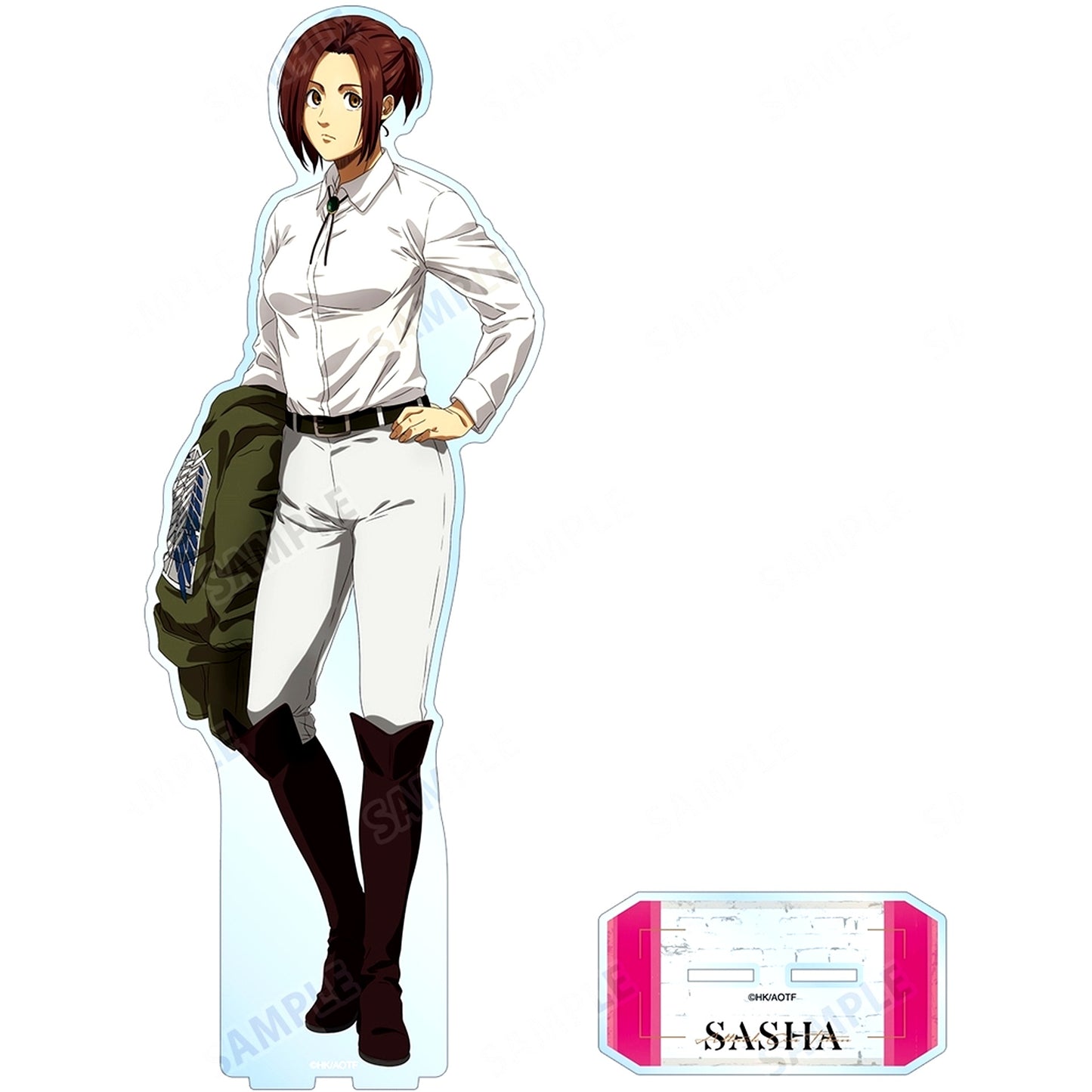 Sasha Blouse Attack on Titan Extra Large Acrylic Stand [USED]