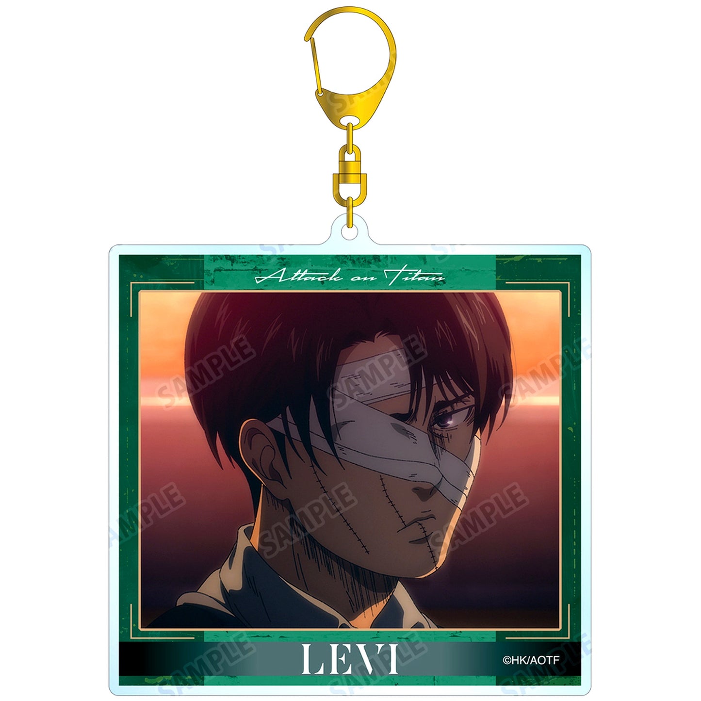 Levi Attack on Titan Scene Shot BIG Acrylic Keychain vol.2 [USED]