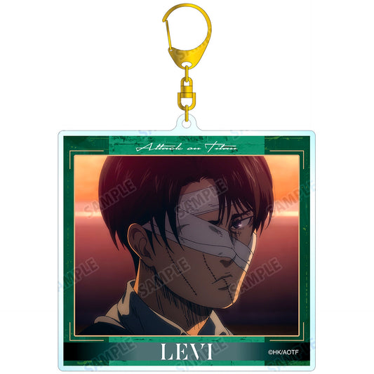 Levi Attack on Titan Scene Shot BIG Acrylic Keychain vol.2 [USED]