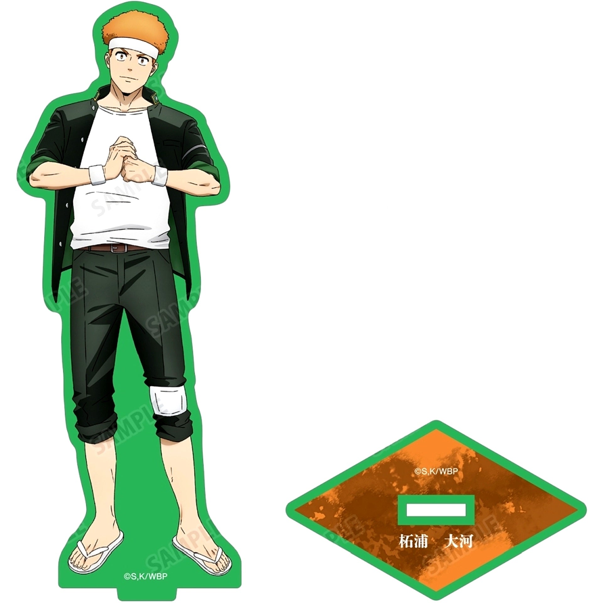 Taiga Tsugeura Color BIG Acrylic Stand Wind Breaker [USED]