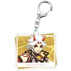 Genshin Arataki Itto Character PV Series Acrylic Strap Acrylic Item [USED]