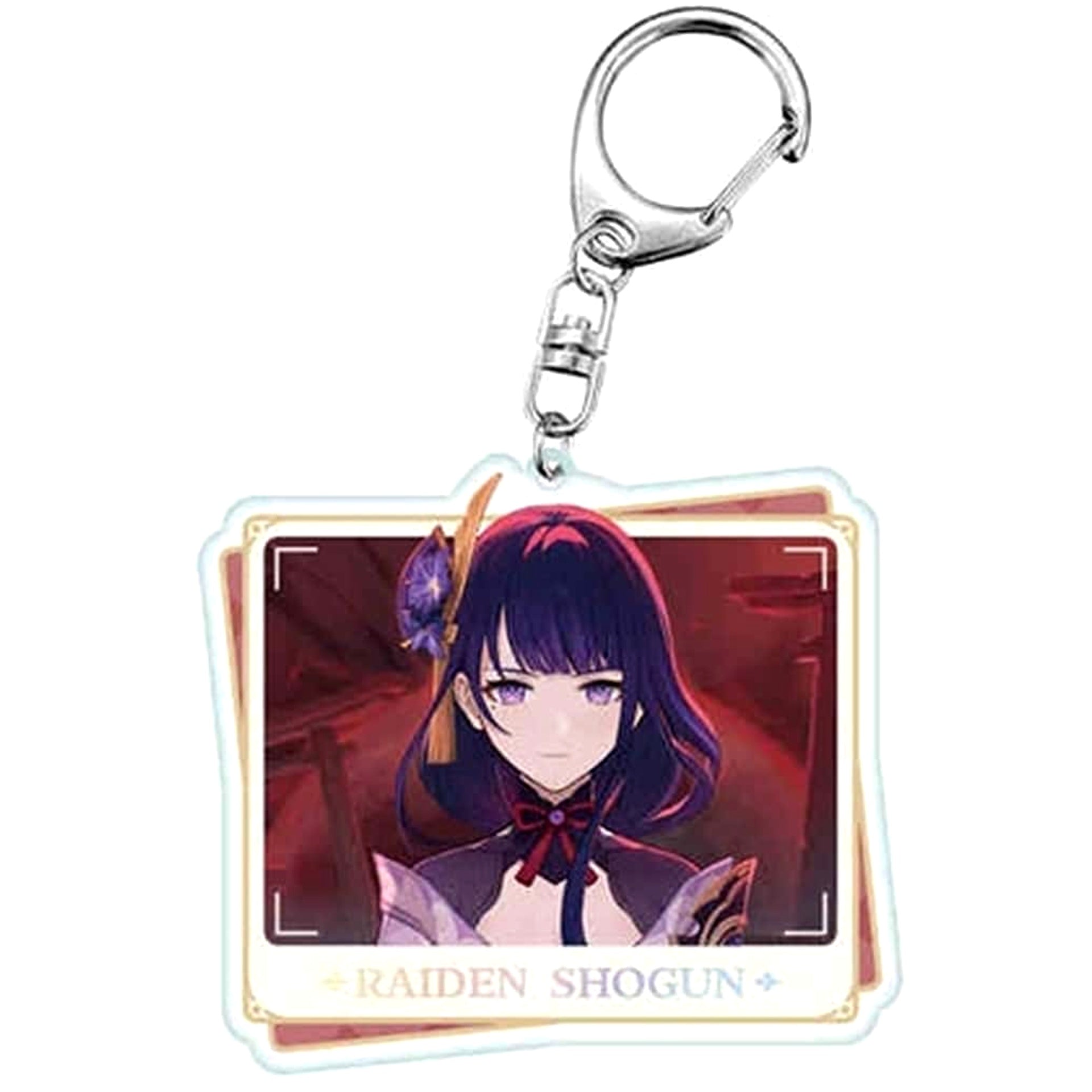 Genshin Raiden Shogun Character PV Series Acrylic Strap Acrylic Item [USED]
