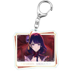 Genshin Raiden Shogun Character PV Series Acrylic Strap Acrylic Item [USED]