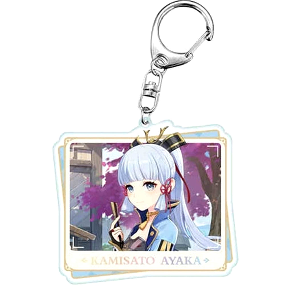 Genshin Kamisato Ayaka Character PV Series Acrylic Strap Acrylic Item [USED]