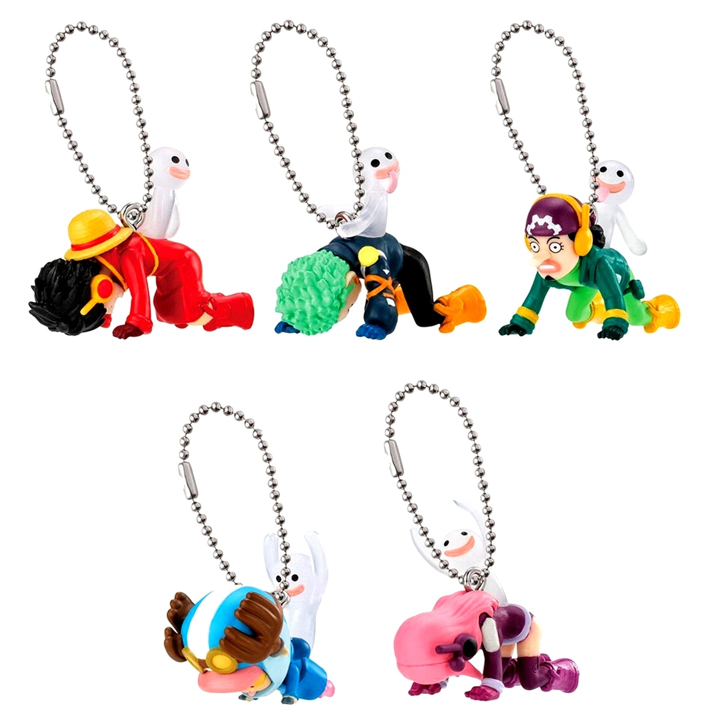 Set of 5 From TV animation ONE PIECE Negative Swing [USED]