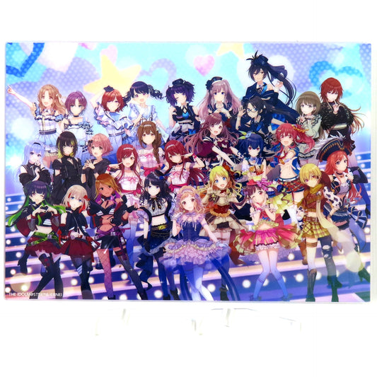Shiny Colors A5 Acrylic Panel Bonus for Blu-ray Ijigen Fes The Idolmaster Love Live! Utagassen Asobistore Special Edition [USED]