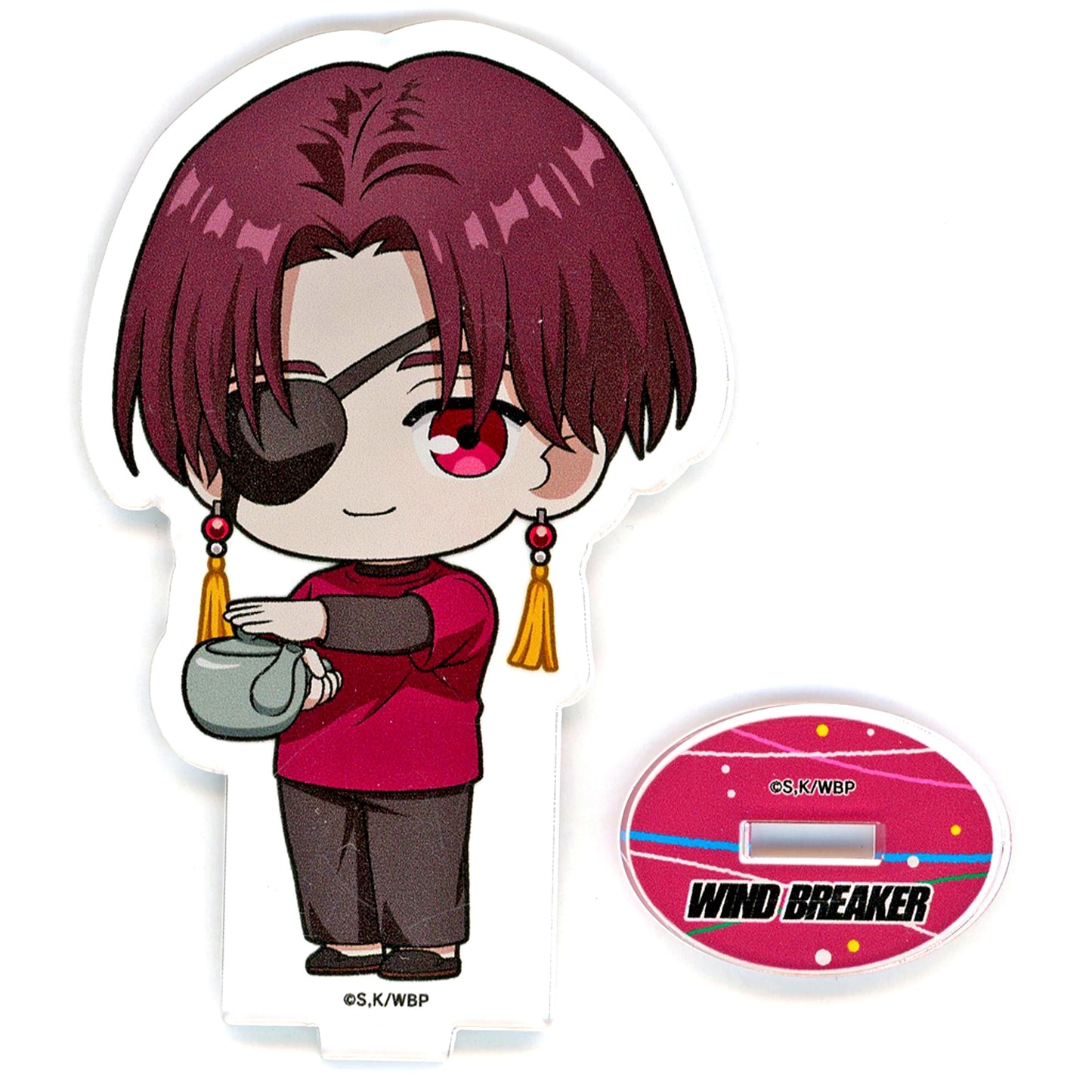 Hayato Suo WIND BREAKER School Festival Mini Chara Acrylic Stand PRINCESS CAFE [USED]