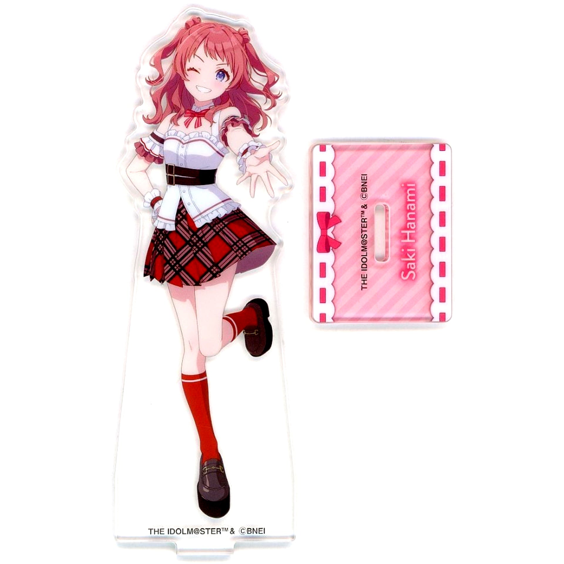 Saki Hanami Gakuen Idolmaster Original Acrylic Stand Lawson [USED]