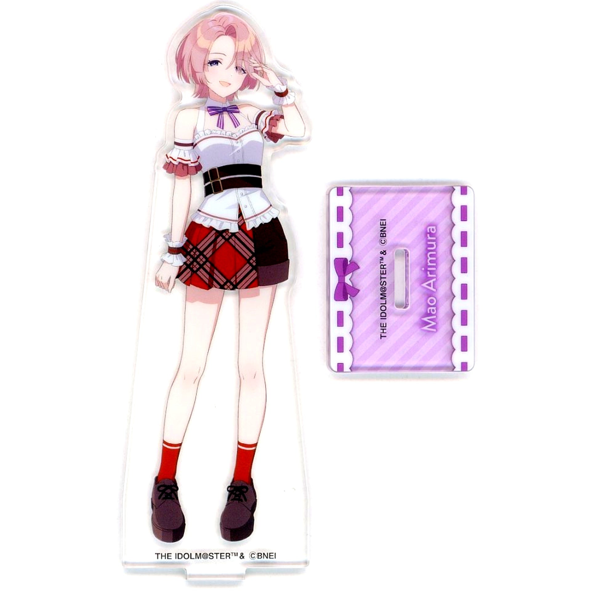 Mao Arimura Gakuen Idolmaster Original Acrylic Stand Lawson [USED]
