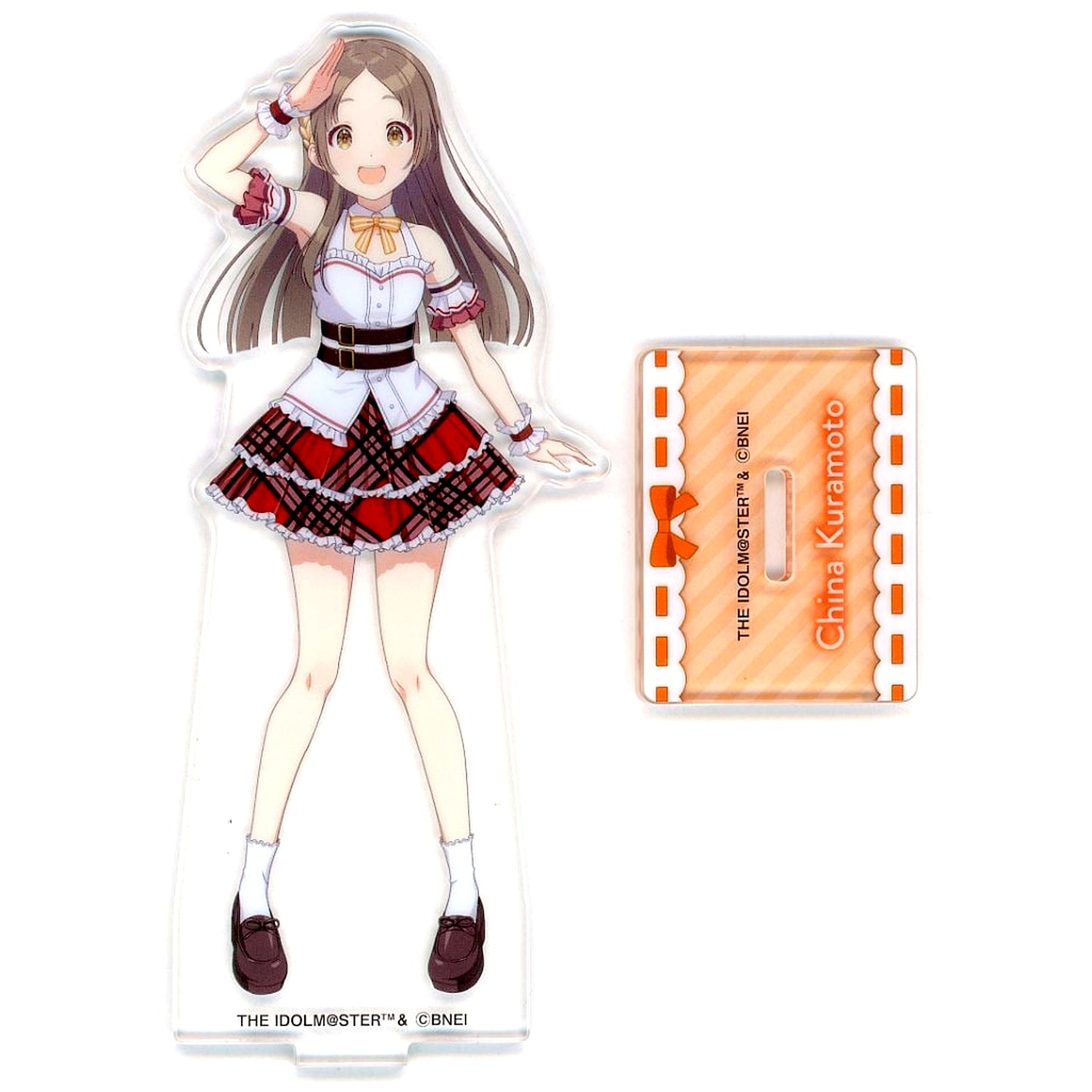 China Kuramoto Gakuen Idolmaster Original Acrylic Stand Lawson [USED]