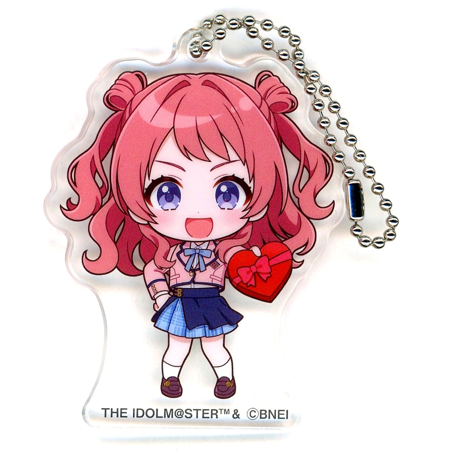 Saki Hanami Original Acrylic Keychain Gakuen Idolmaster x Lawson [USED]