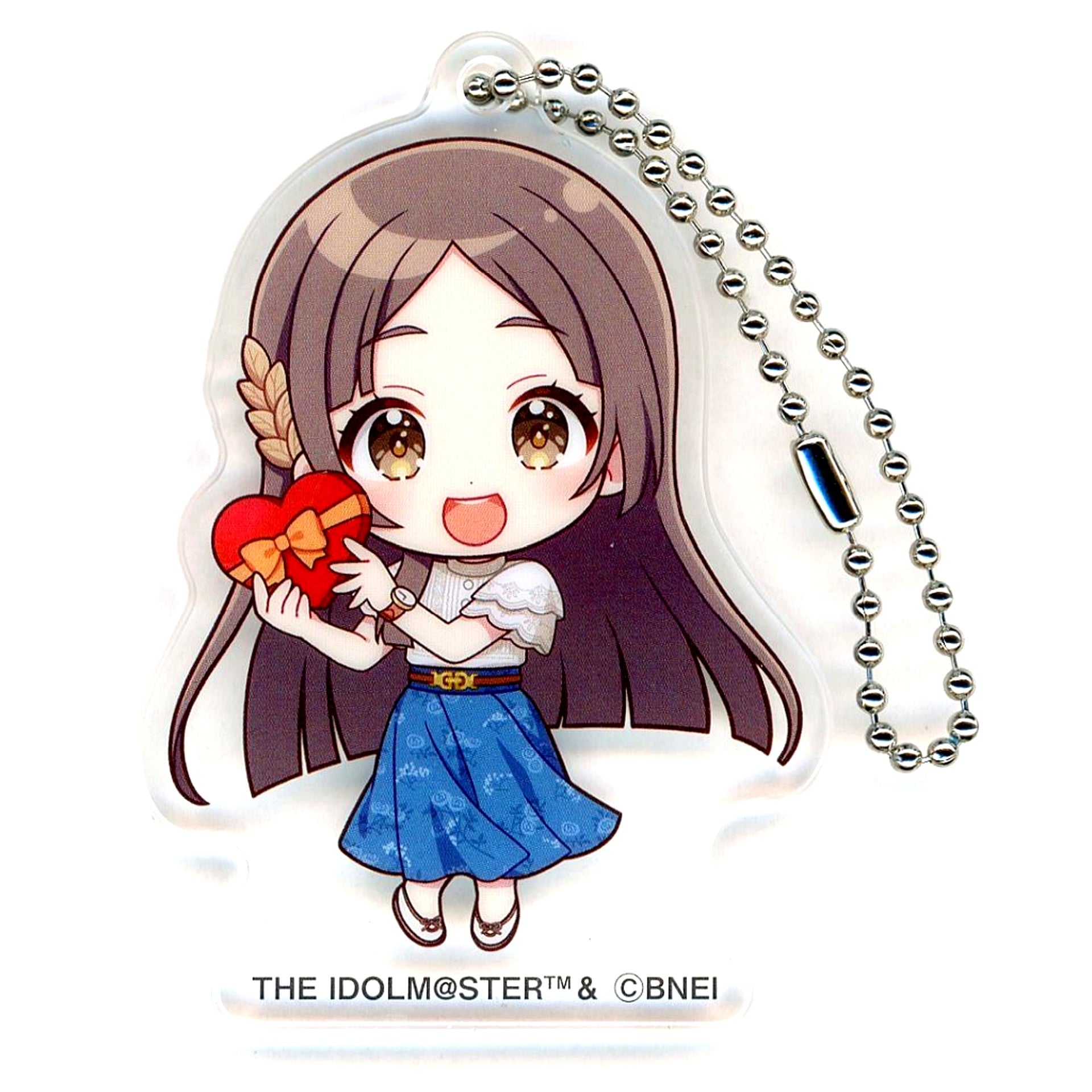 China Kuramoto Gakuen Idolmaster Original Acrylic Keychain Lawson [USED]