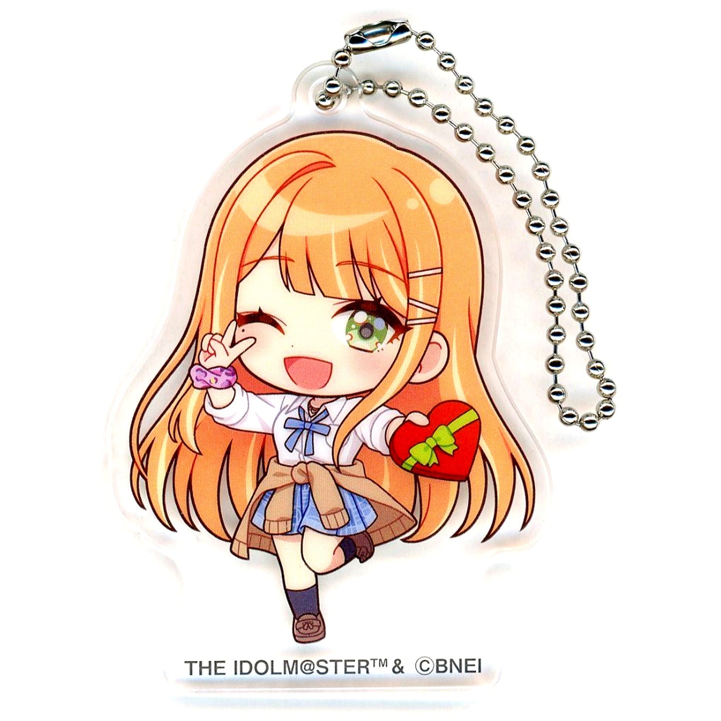Sumika Shiun Gakuen Idolmaster Original Acrylic Keychain Lawson [USED]