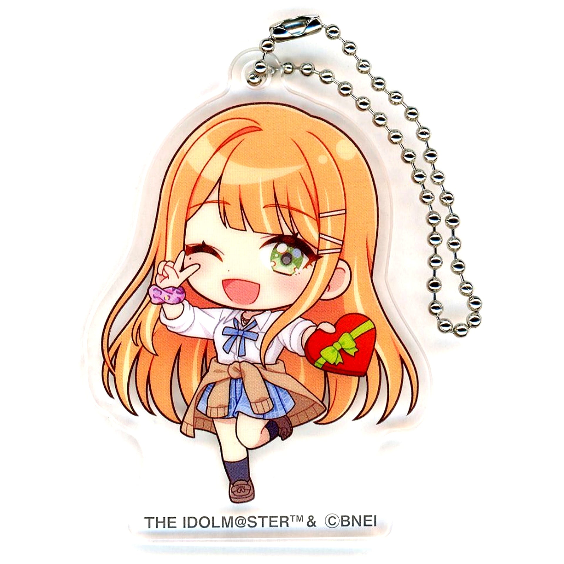 Sumika Shiun Gakuen Idolmaster Original Acrylic Keychain Lawson [USED]