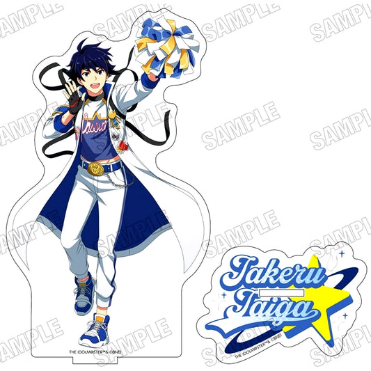 Takeru Taiga 3. The Idolmaster SideM Illustration BIG Acrylic Stand [USED]