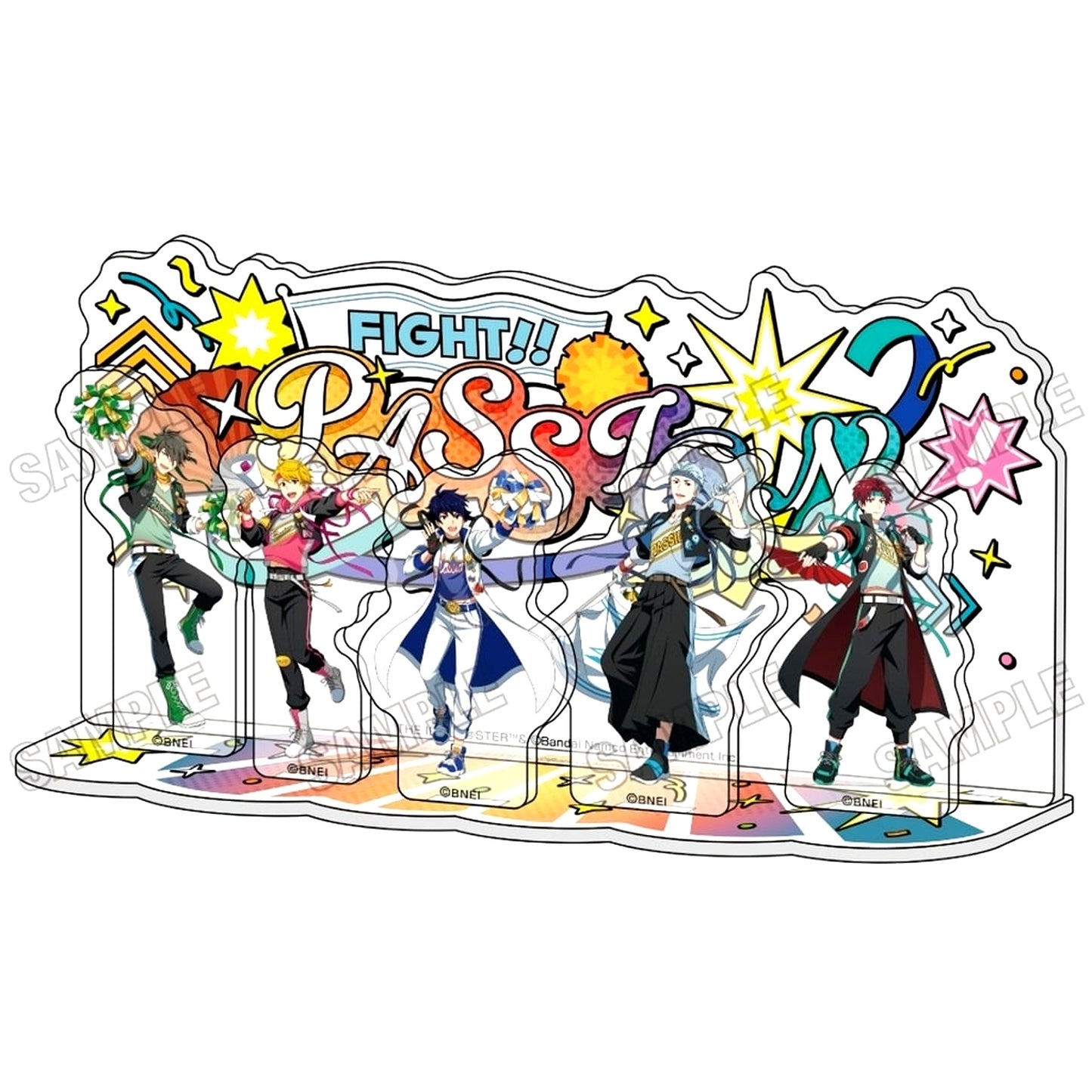 Group THE IDOLM@STER SideM Drawn Acrylic Diorama [USED]