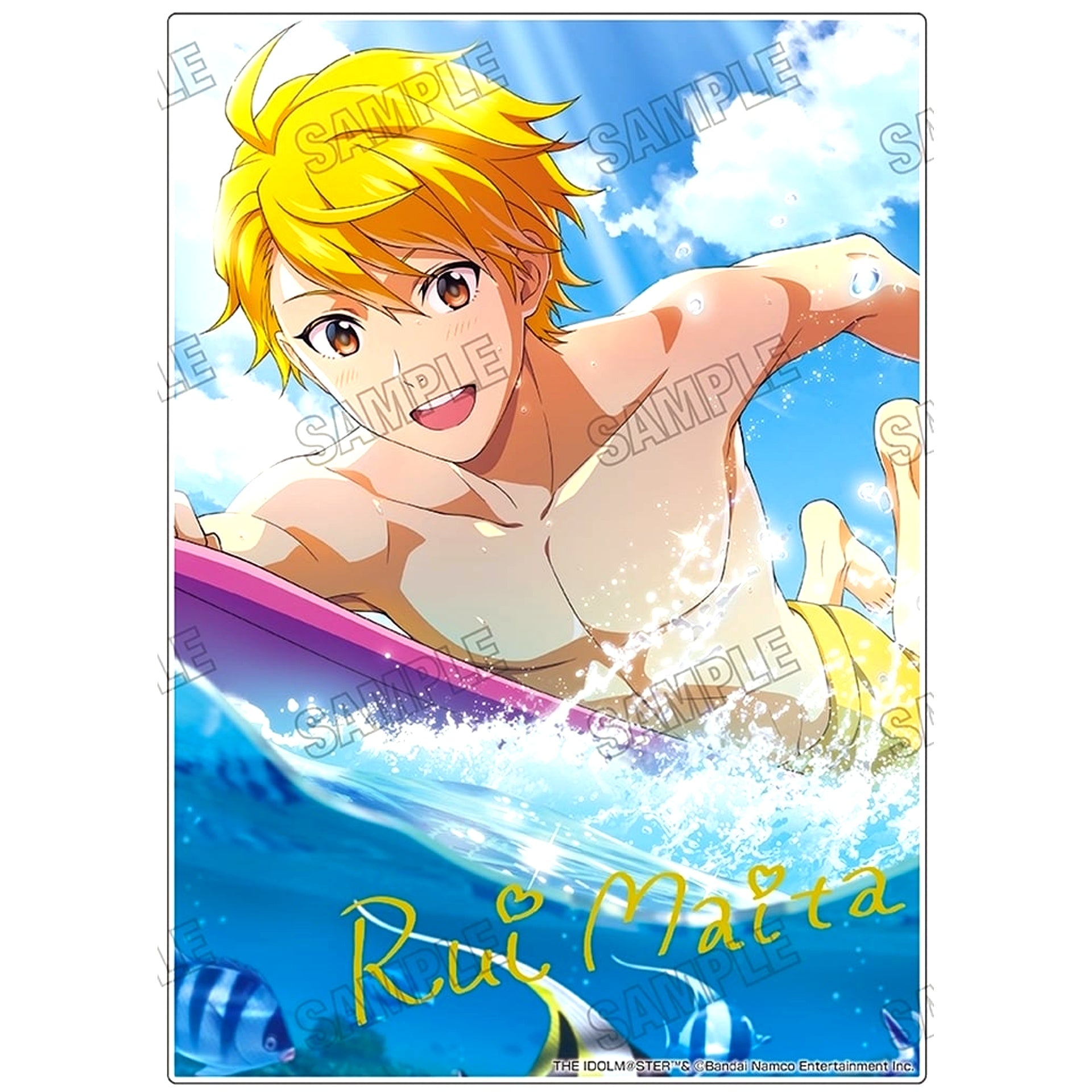 Rui Maita The Idolmaster SideM Acrylic Panel PICTURE COLLECTION Ver. [USED]