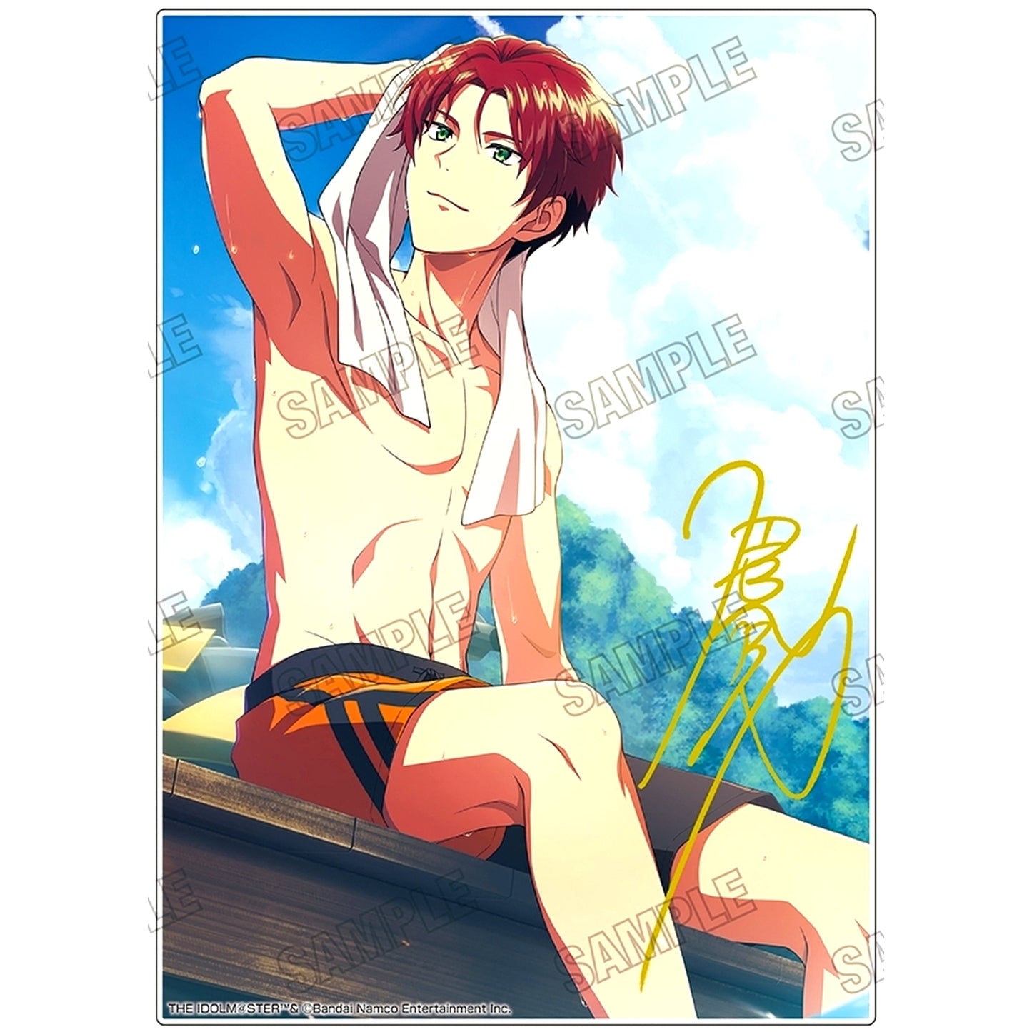 Eishin Mayumi 5. PICTURE COLLECTION Ver. Acrylic Panel The Idolmaster SideM [USED]