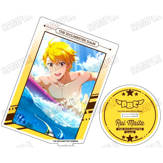 2 Rui Maita PICTURE COLLECTION Ver. Card Type Acrylic Stand IDOLM@STER SideM [USED]