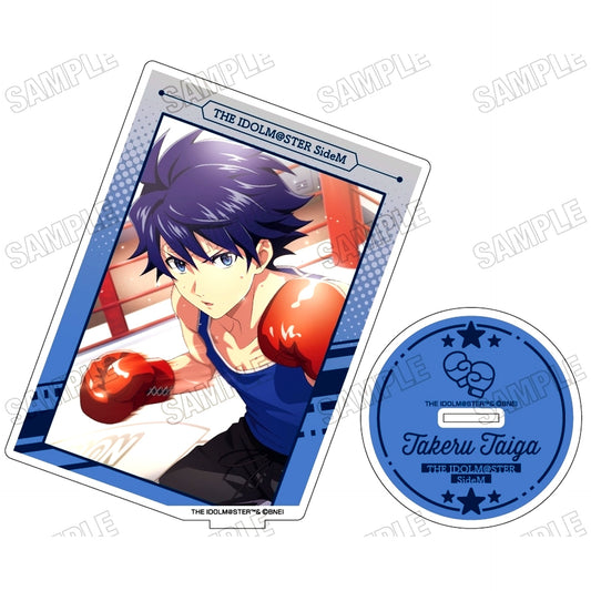 Takeru Taiga 3. PICTURE COLLECTION Ver. The Idolmaster SideM Card Style Acrylic Stand [USED]
