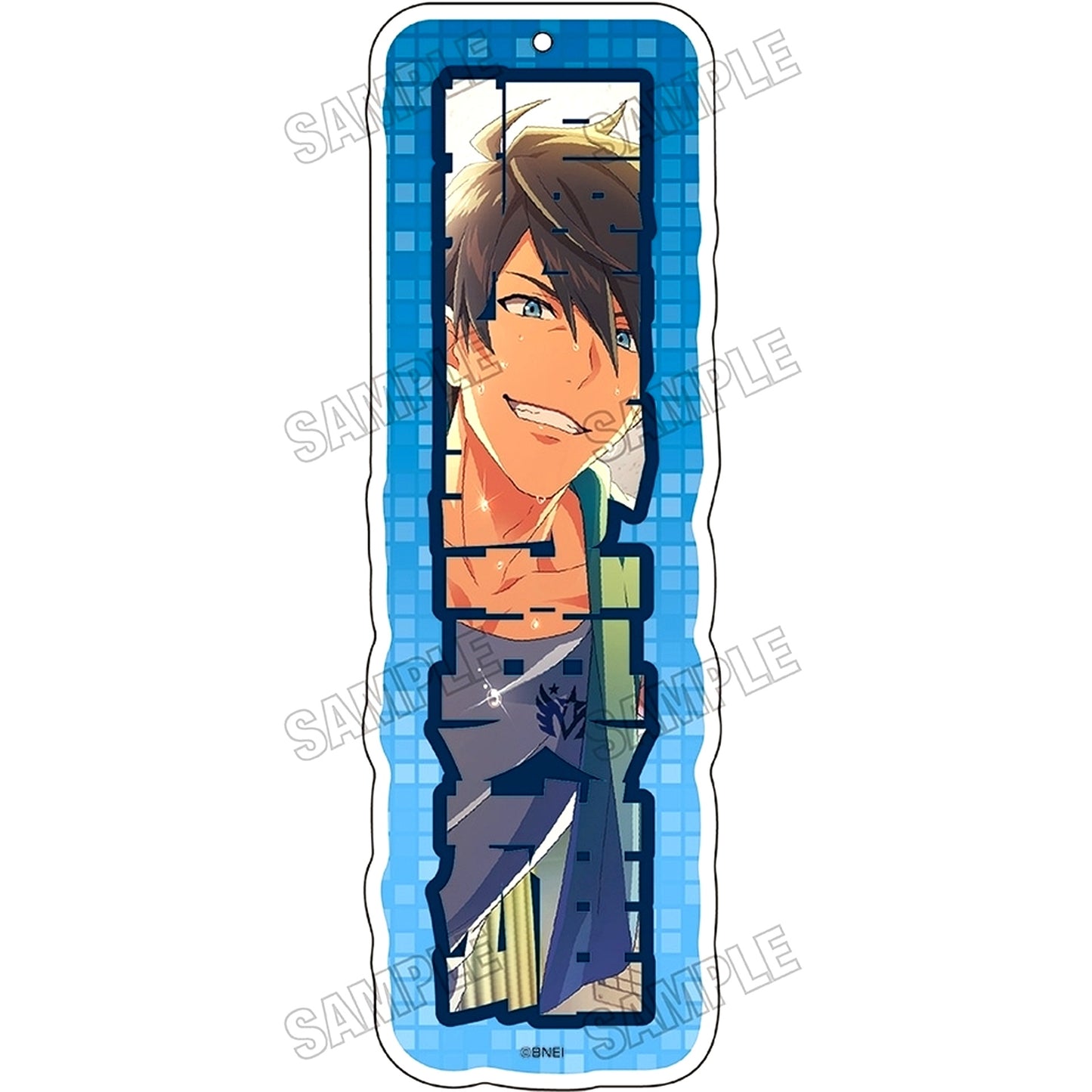 Hideo Akino THE IDOLM@STER SideM BIG Acrylic Name Plate Keychain PICTURE COLLECTION Ver. [USED]