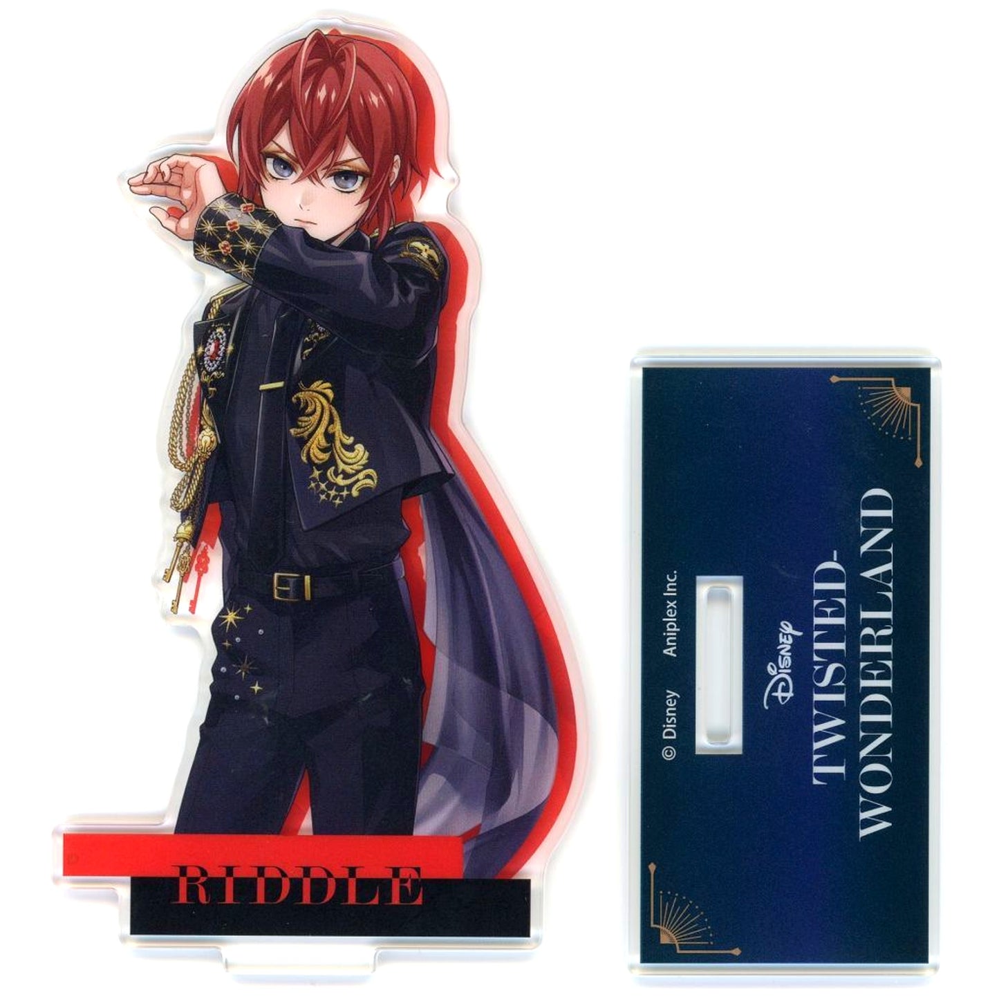 Riddle Rosehearts Disney Twisted-Wonderland 5th Anniversary POP-UP SHOP Dazzling Acrylic Stand [USED]